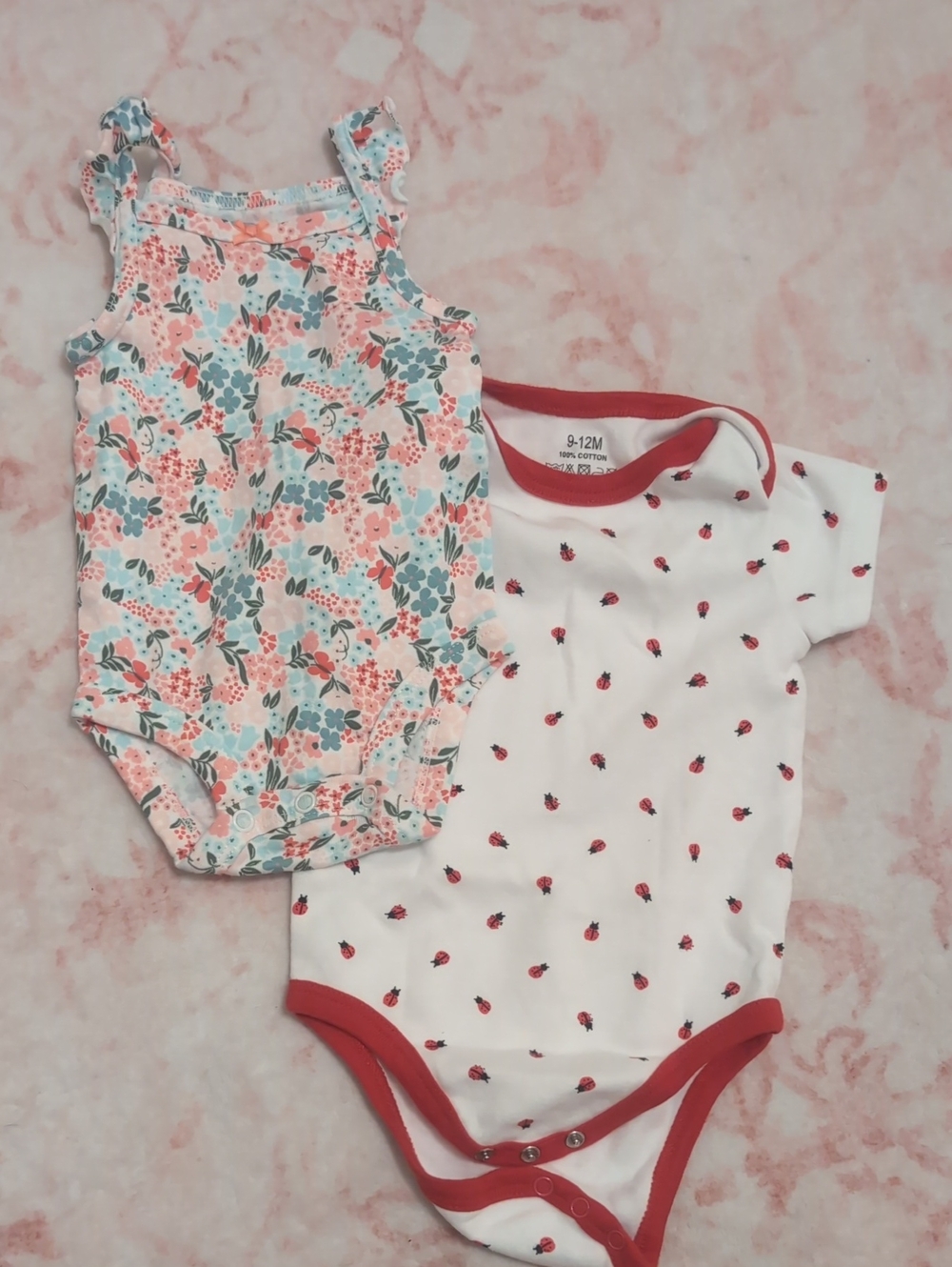 Flowers Bodysuit Set
